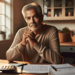 Senior reviewing full retirement age 67 Social Security planning documents in 2026