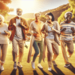 Active seniors practicing longevity habits for healthspan in 2026