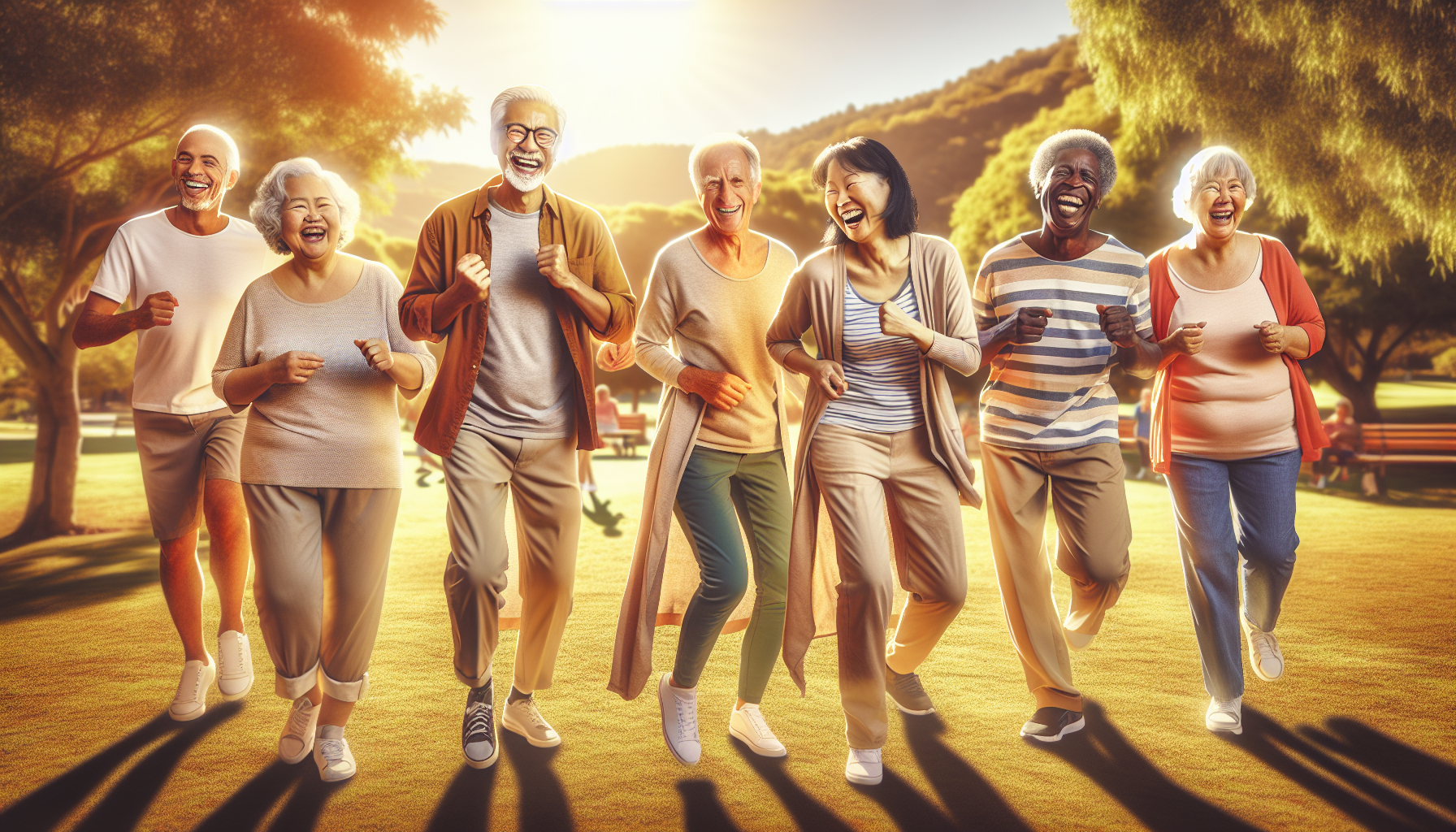Active seniors practicing longevity habits for healthspan in 2026