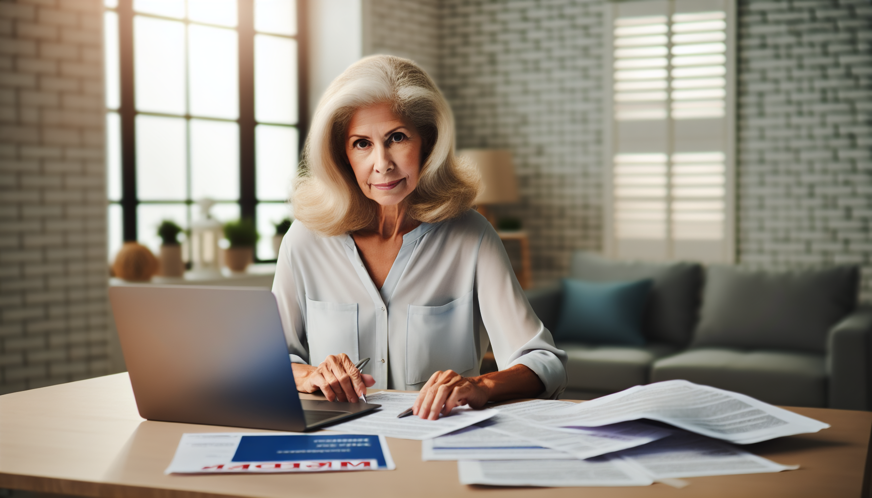 senior woman filing Medicare appeal denied claim 2026