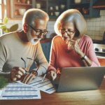 senior couple comparing Medicare Advantage vs Original Medicare plans 2026