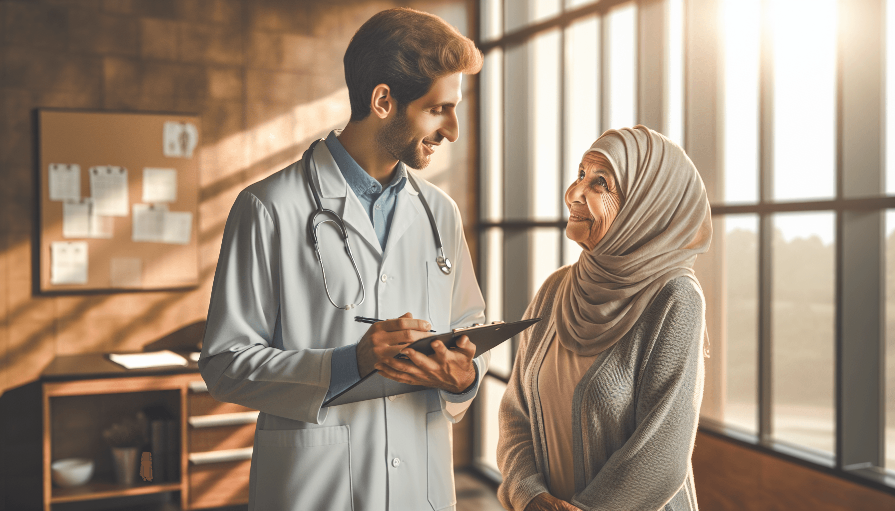 senior woman discussing vitamin B12 deficiency with doctor 2026