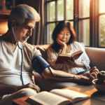 high blood pressure treatment seniors 2026 man checking blood pressure at home