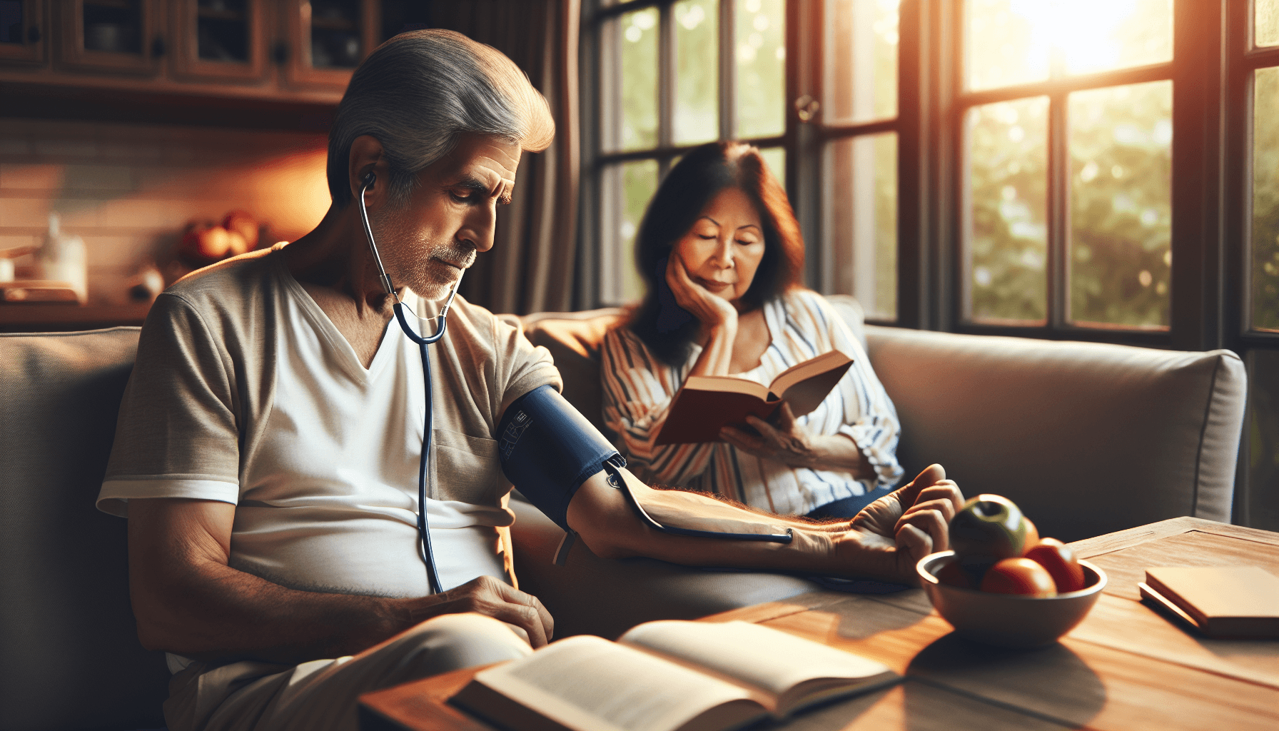 high blood pressure treatment seniors 2026 man checking blood pressure at home