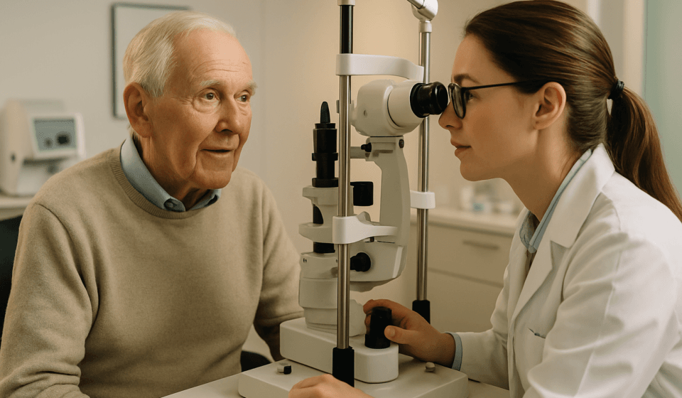macular degeneration seniors 2026 eye exam treatment