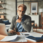 active senior man reviewing Social Security earnings rules at home desk 2026