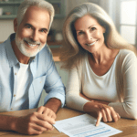 senior couple reviewing Social Security age 70 maximum benefit strategy 2026