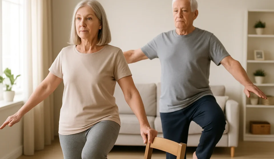 balance exercises seniors over 70 fall prevention